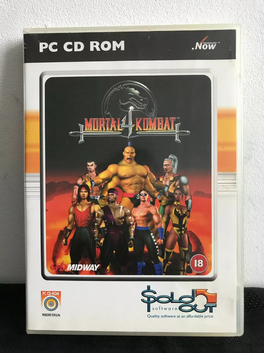 Retro / Vintage Mortal Kombat 4 - pc game 1997