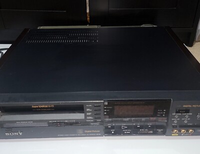 Sony Super Betamax Hi-fi Video Cassette Recorder VCR Sl-hf870d for