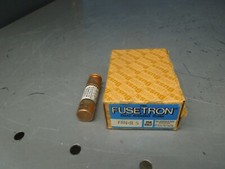 Bussmann Fusetron FRN-R-5 5A 250V Fuses Box of 10 New Surplus
