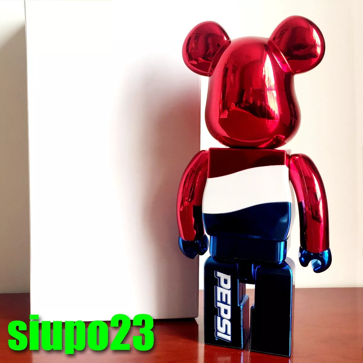 Medicom 400% Bearbrick ~ Pepsi 2011 Be@rbrick Red Exclusively in