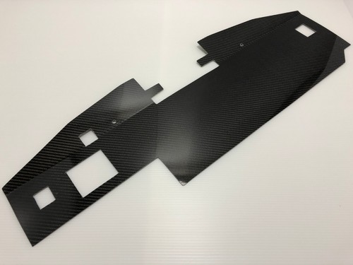 CARBON FIBER FRONT RACING RADIATOR COOLING PANEL PROTECTOR FOR MAZDA RX7 RX-7 FD - Picture 3 of 7