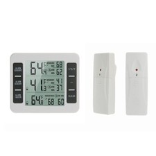 Wireless Digital Refrigerator Freezer Fridge Thermometer Temperature Monitor