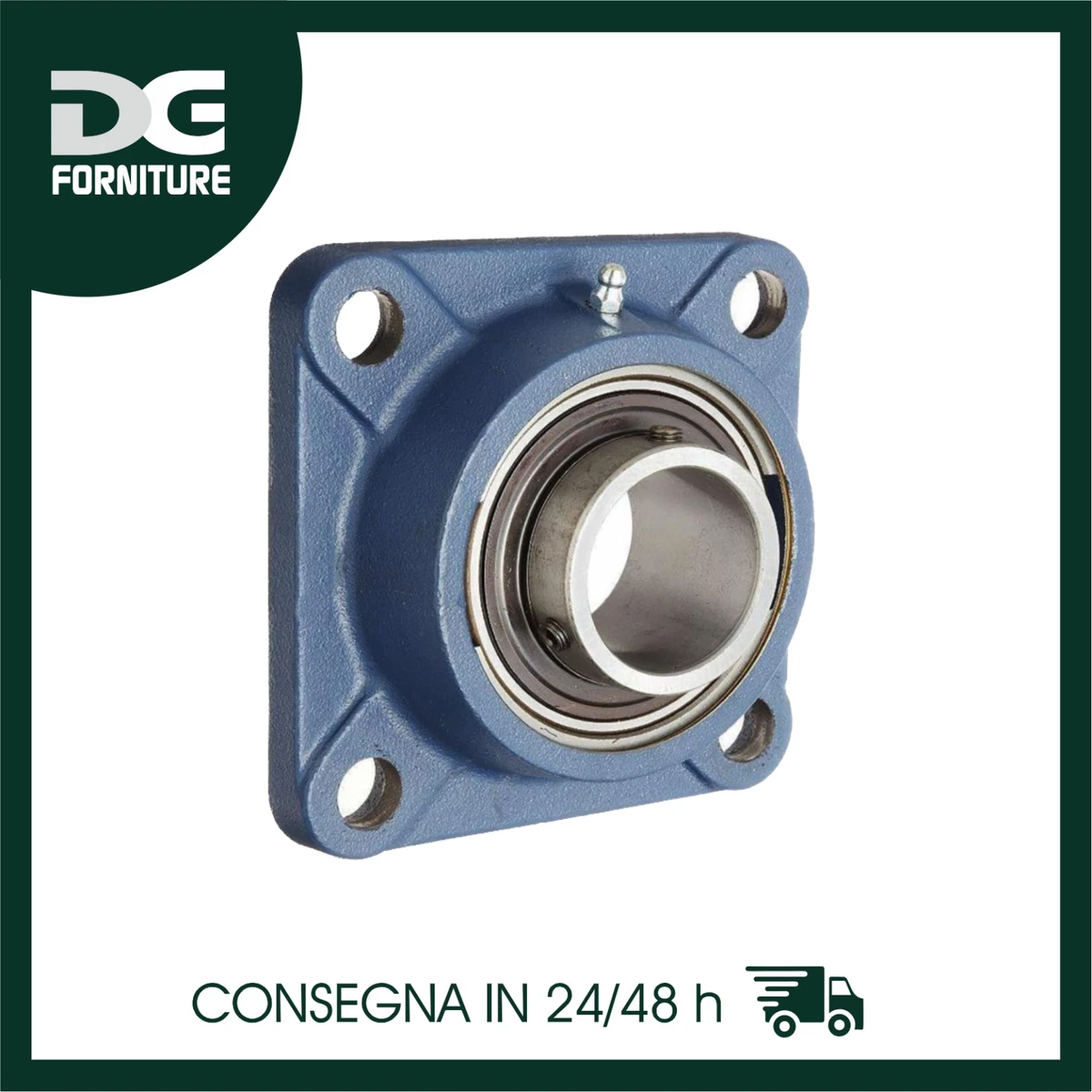 Cuscinetti A Sfera Flangiati VXB, Misure 1/4 X 3/4 X 5/16 Pollici, Confezione Da 2, Modello Pack#14239