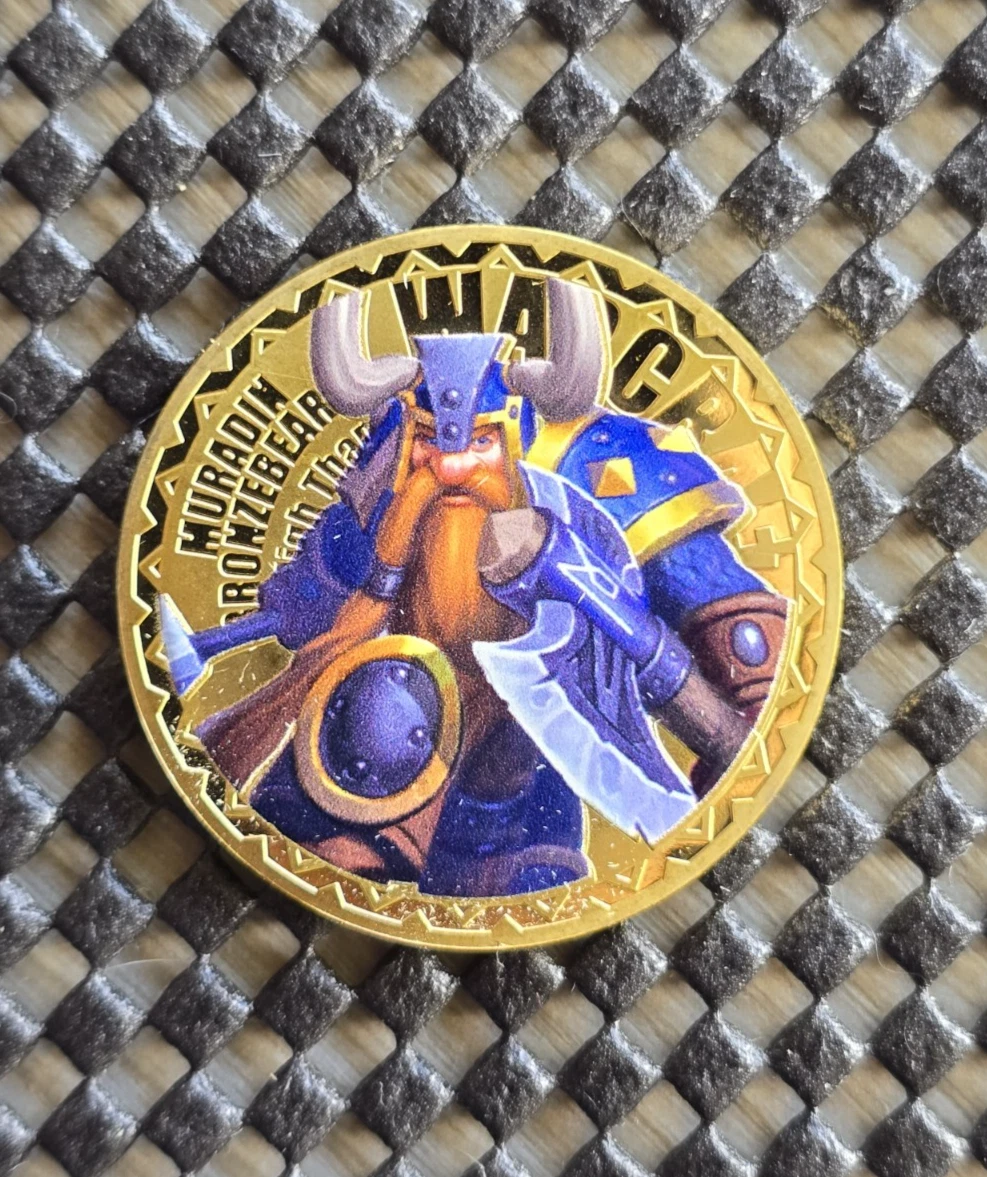 WORLD OF WARCRAFT: 15 Year Anniversary Coin - Comic Con Exclusive EUR 99,00 - FR