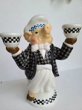 Department 56 Jam Bon Chef Pig Pitcher Utensil Holder Mint Condition