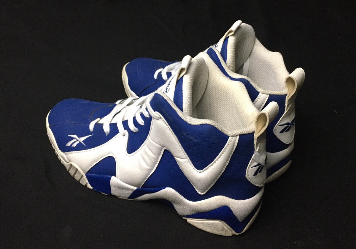 Reebok Kamikaze II Mid Letter Of Intent Blue White Men\'s Size 10.5 Reebok kamikaze 2 letter of intent 10 (43) | Mercari main image 2