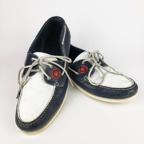 Red Sox Baseball Stitch Boat Shoe 
