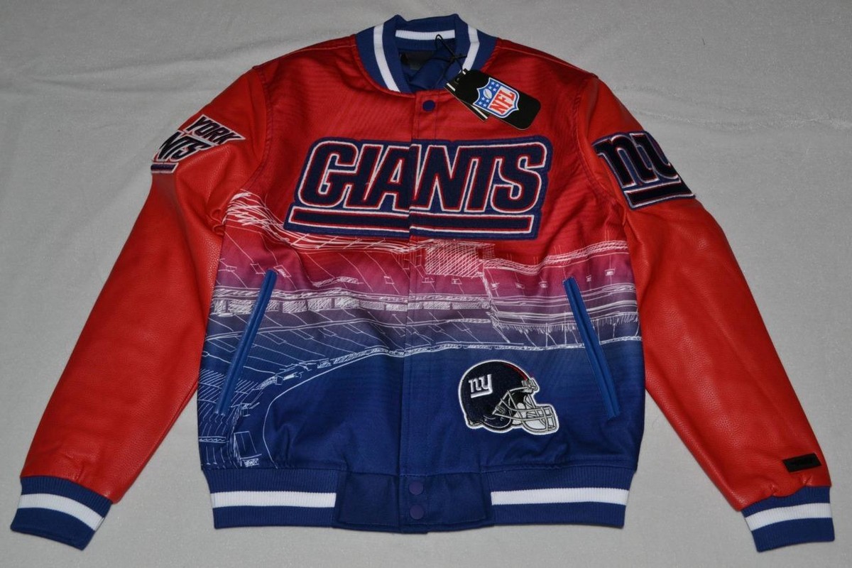 PRO STANDARD Men's NEW YORK GIANTS MUlTI REMIX Varsity Jacket NEW