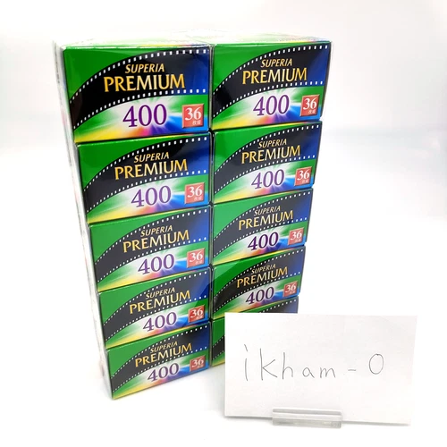 10Rolls FUJI Fujifilm SUPERIA 135 PREMIUM 400 36EXP Expired 2027 From Japan
