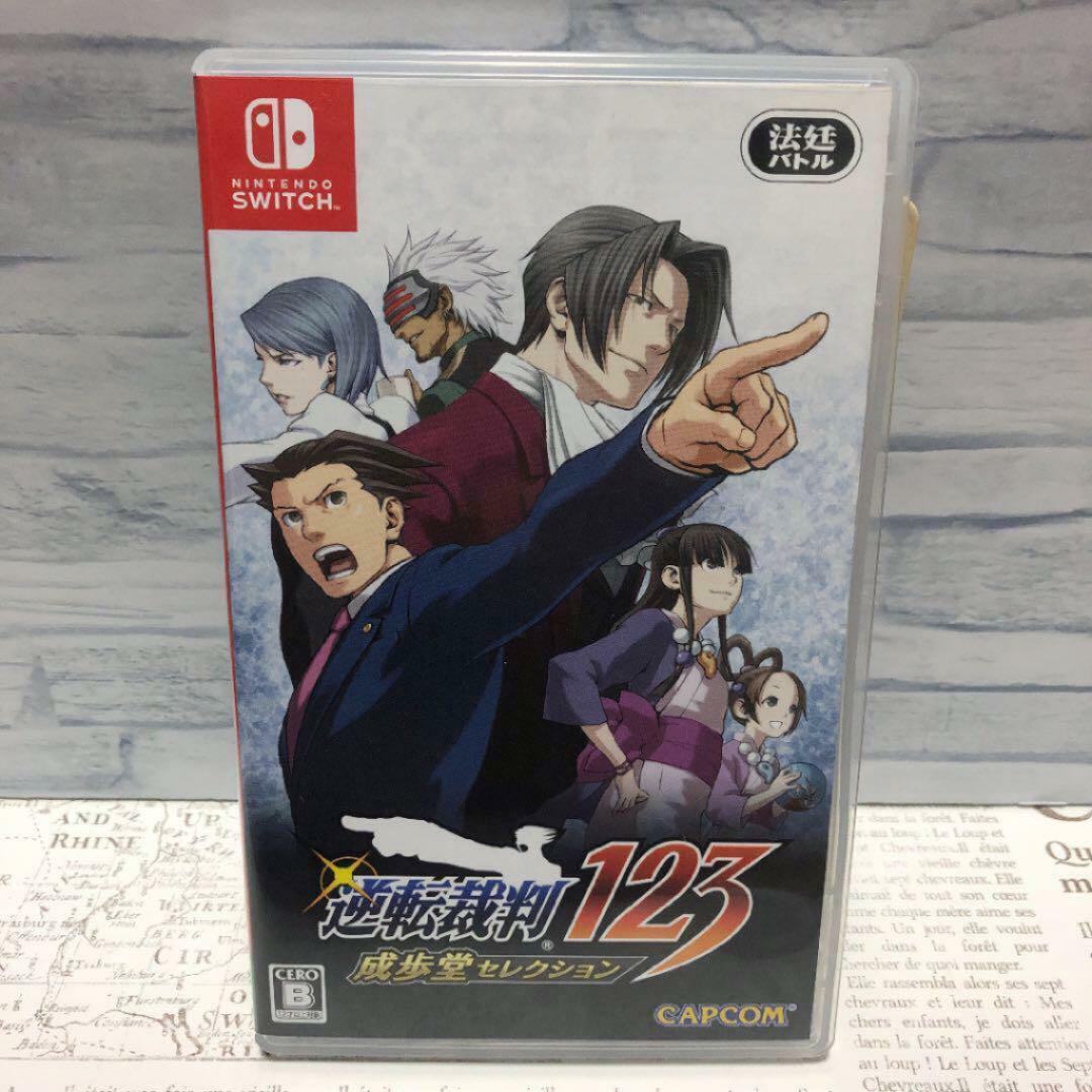 USED Nintendo Switch Phoenix Wright Ace Attorney Trilogy From JAPAN