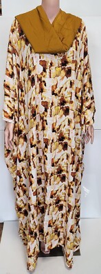 Dera African Dress with Scarf