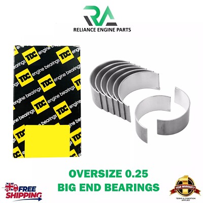 Big End Diesel Engine Bearings Hyundai Kia D4CB 2.5 0.25mm PORTER TDC
