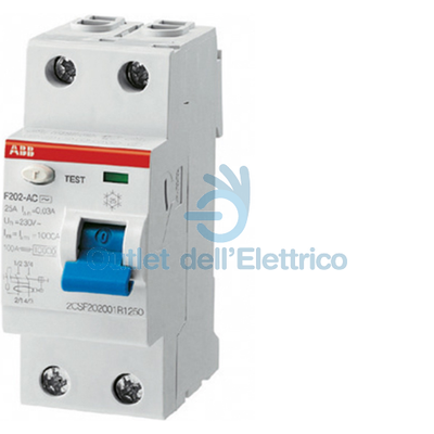 ABB SPA - F427802 - ABBF427802 F202 AC 63A 30MA INTERR.DIFFERENZ - 14