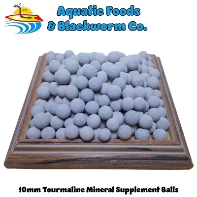 AQUATIC FOODS Tourmaline Mineral Balls, Shrimp, Snails, Crabs 25pcs @ $7.99