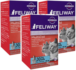 Feliway-Calming-Diffuser-Refill-for-MultiCat-48mL-Each-3-Pack-FREE-SHIPPING