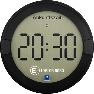 OOONO P-DISC NO2 - Elektronische Parkscheibe mit Zulassung fürs Auto digital