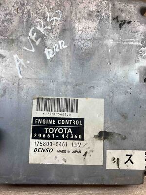 K☆ 89661 44360 175800 5461 Denso Toyota Verso Motor ECU Engine Module