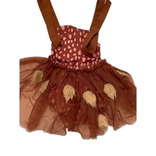 Baby Girls Christmas Reindeer/Deer Costume Sleeveless/ Backless Tutu Dress