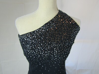 laundry by shelli segal black sequin dress Laundry By Shelli Segal Black Sequin Embellished Cocktail Dress