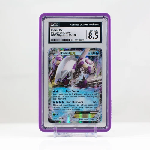 Pokemon Palkia EX #31 BREAKpoint 2015 - CGC 8.5