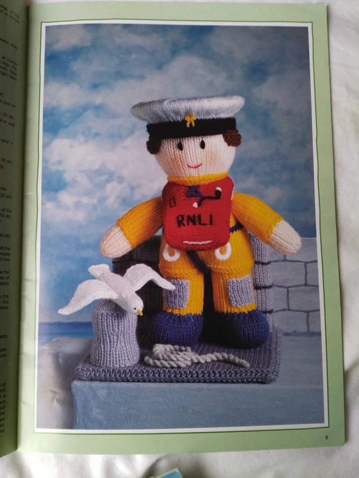 MASCOT DOLLS with Display Stands - JEAN GREENHOWE Knitting Pattern Book - Image 2 of 4