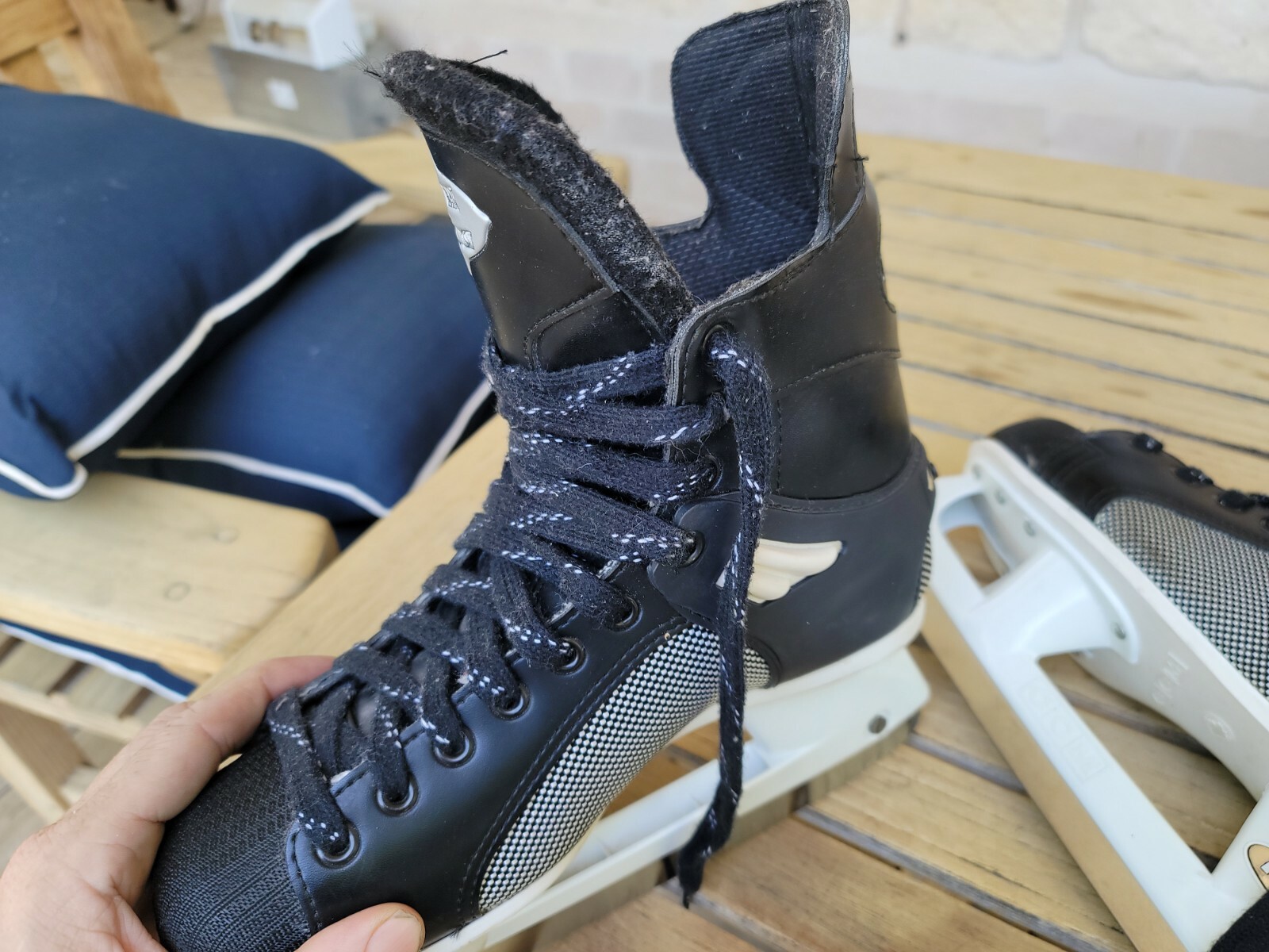 CCM Pro Lite 3 Custom Black Tacks Size 7 US OR 40.5 eBay