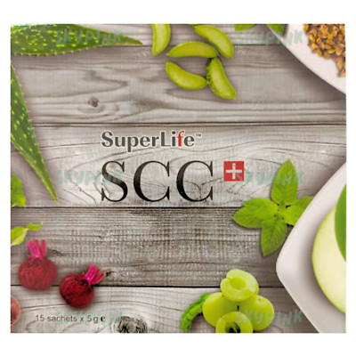 Detox Colon SuperLife SCC + ( SCC15 ) Colon Cleanser Plus Aid Weight Loss