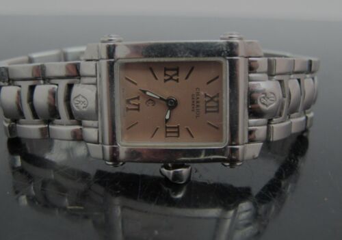 PHILIPPE CHARRIOL COLUMBVS GENEVE 18mm WATCH,STAINLESS STEEL
