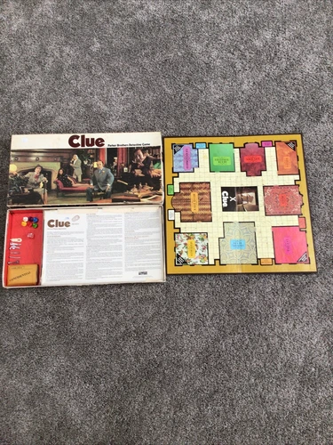 Clue - Vintage Detective Game 1972 No. 45 Parker Brothers Complete USA