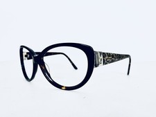 Kate Spade NY Tortoise Cats Eye Wrap Glasses W Leopard Temple 57 14 130