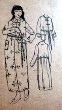 JOLIE ROBE FILLE vintage années 1920 motif couture 6