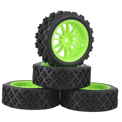 12mm Hex RC Vorderrad Reifen Räder Set für HSP 1/10 1/14 1/18 1/16 Monster