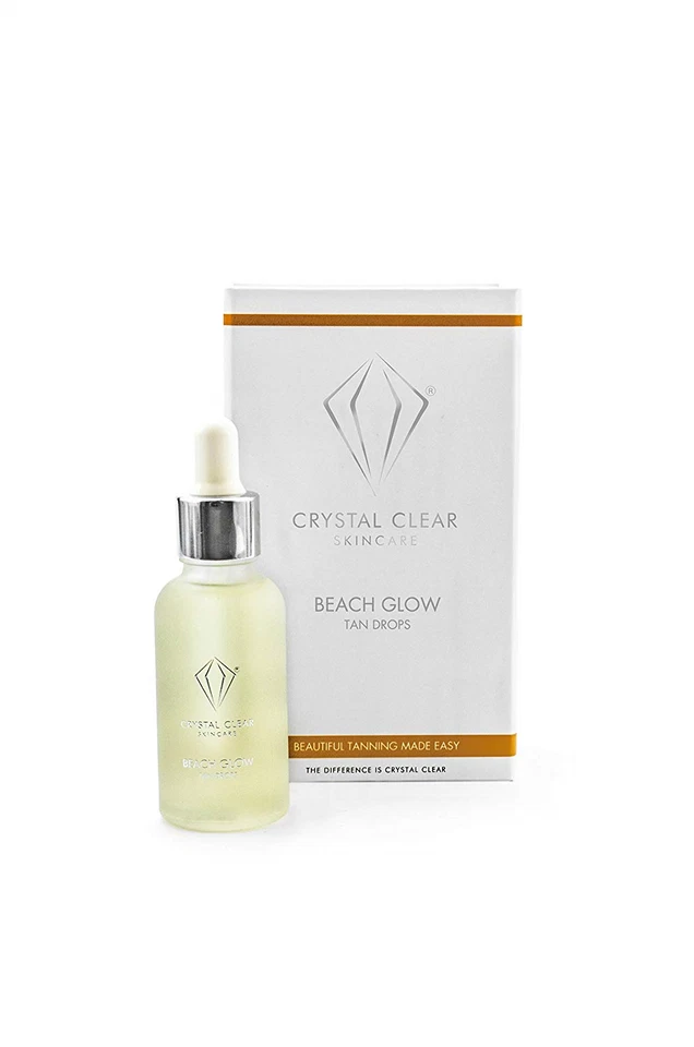 CRYSTAL CLEAR SKINCARE Crystal Clear Beach Glow Tan Drops 30ml