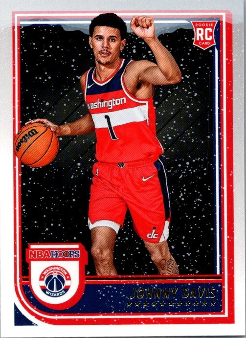 2022-23 Hoops #240 Johnny Davis Teal Explosion