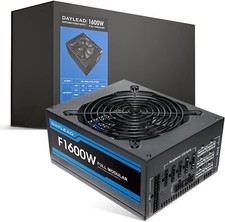 1600W Mining Power Supply 80 plus Gold Full Modular ATX PSU for BTC Mining Rig