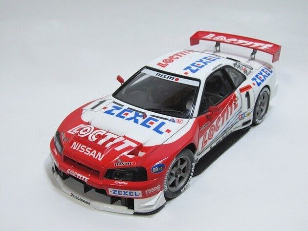 Rare Kit Tamiya 1/24 Nissan Skyline Loctite Zexel GT-R R34 Rare Kit Tamiya 1/24 Nissan Skyline Loctite Zexel GT-R R34