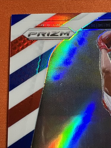 Chris Braswell Rookie RC 2024 Panini Prizm RED WHITE BLUE PRIZM #320 Bucs - Afbeelding 5 van 6