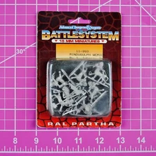 Ral Partha AD&D Battlesystem 15mm Drow Elf Lizard, 11-962 Dungeons Dragons Elves