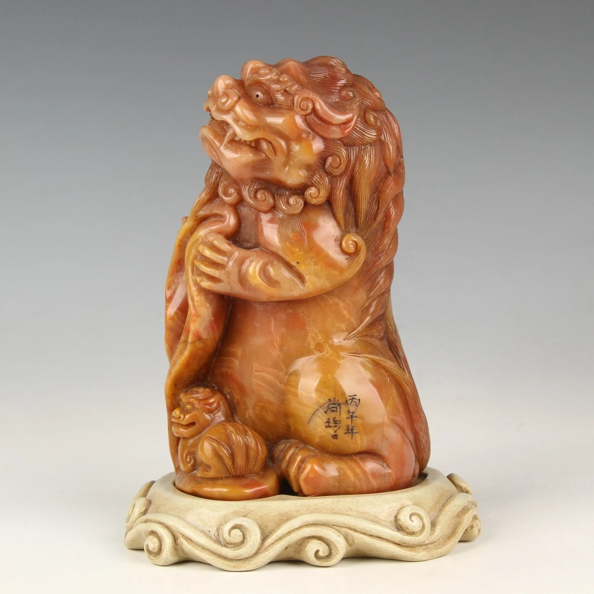 寿山石主中国风雕像、雕像| eBay