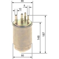 Bosch F 026 402 244 Kraftstofffilter FüR Jaguar S Type XF XJ X200 X250 X350