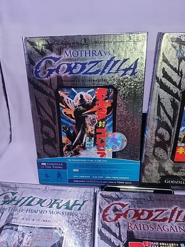 Godzilla Toho Master Collection Lot 5 Mothra Ghidorah Astro Monster Raids - Bild 3 von 6