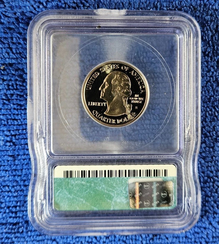 2001-S Silver Proof New York Quarter ICG PR70 DCAM - Image 2 of 2