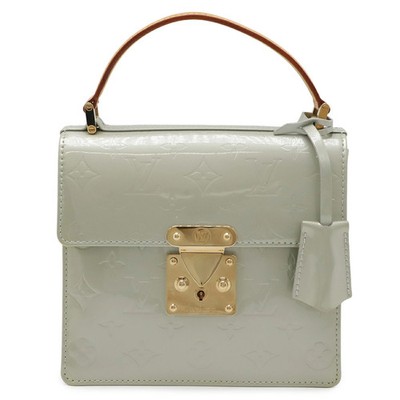 Louis Vuitton Monogram Vernis Spring Street Handbag Enamel Calf Leather
