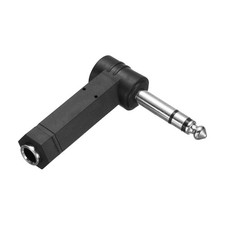 TRS6.35mm Male to Female Nickel-Plated Copper Adapter