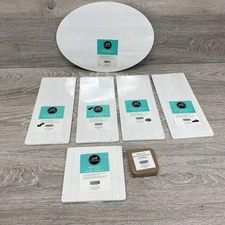 Chalk Couture Simple Shapes Rectangle Oval Round Square Stands Lot