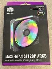 Cooler Master MasterFan SF120P ARGB Fan. NIB