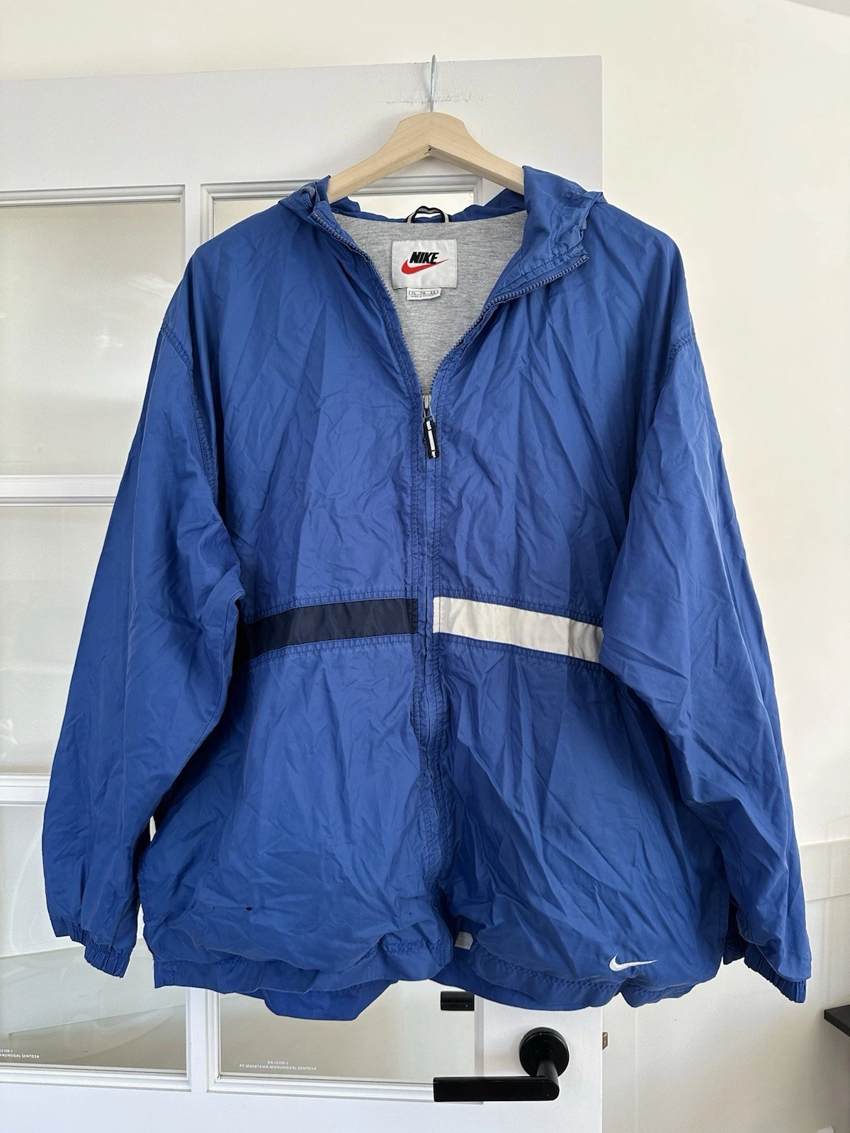Vintage Nike 90s Retro Windbreaker Full Zip Jacket