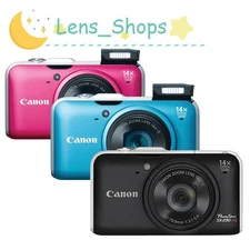 Canon PowerShot SX230 HS Digital Camera 12.1MP 14x Optical Zoom Blink Detection