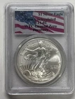 2001 WTC Ground Zero Recovery American Silver Eagle PCGS Gem Uncirculated
