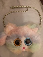 Cute Ty Beanie Baby Cat Coin Wallet/Handbag,